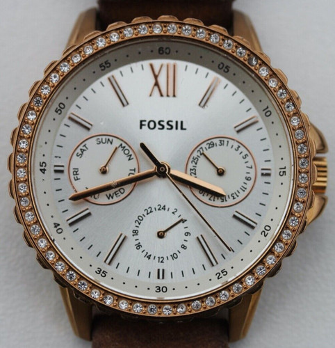 Montre fossil femme dorée - -,