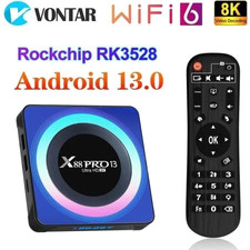 Android 13 TV Box X88 Pro