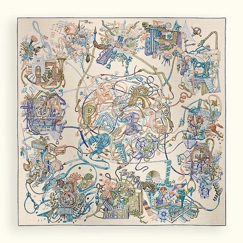 Hermes shawl scarf - hermes, le