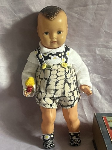 Ancien poupon baigneur - ancien,