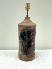 Ancienne lampe en céramique