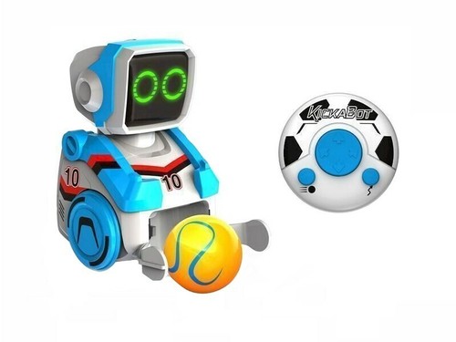Robot kickabot bleu - -,