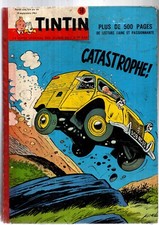 Recueil  ALBUM  59 journal TINTIN édition belge. n°26 à 35 de 1962. TBE