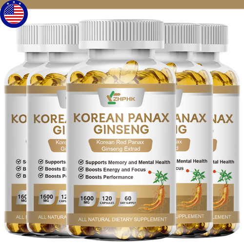 5packs korean red panax - red,
