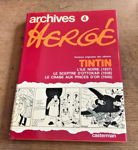 Herge tintin archives - herge,