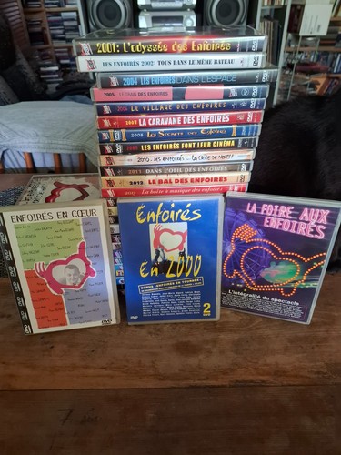 Les enfoirés dvd et 23 - et,