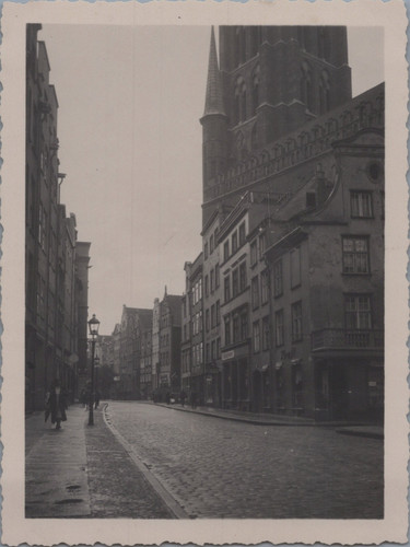 Pologne gdańsk rue - gdańsk, (danzig),