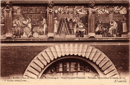 Cpa reims rue mars maison - cpa,