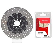 Rear Brake Disc + Brembo Red