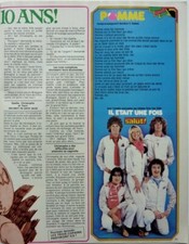 IL ETAIT UNE FOIS / JOELLE MOGENSEN =  COUPURE DE 1 PAGE 1978 / CLIPPING