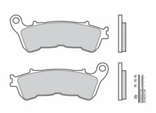 Plaquettes frein moto avant