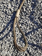 steel wire rope 200 cm / 14mm élingue câble traction acier galva 