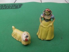 FIGURINES   JIM   POLUX et BLANCHE NEIGE   jouet années 60