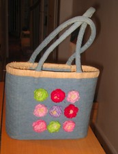 Ravissant panier cabas printanier