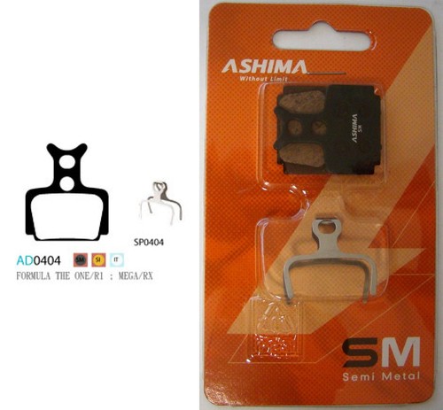 Plaquettes ashima ad0404 - ashima,