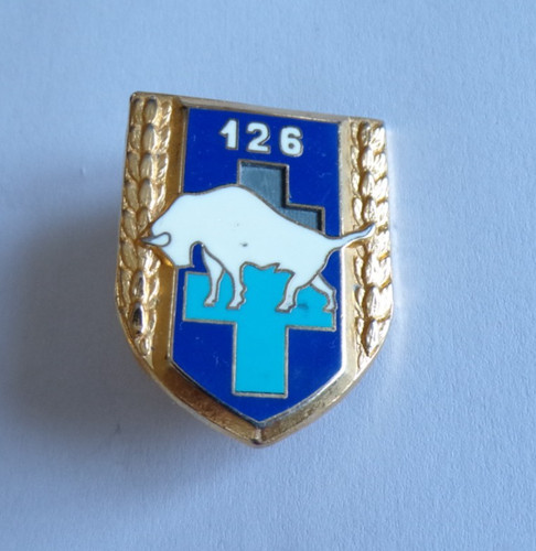 Insigne militaire 126 - militaire, 126°