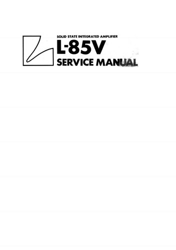 Service manuel instructions - service,