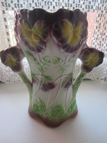 Vase barbotine française - barbotine,