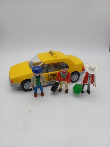 Vintage 1997 playmobil - playmobil, taxi
