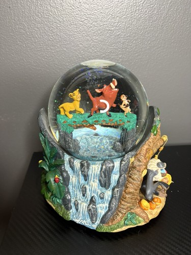 Disney snowglobe lion king - disney,