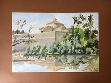 Tableau Russe Signé 1977