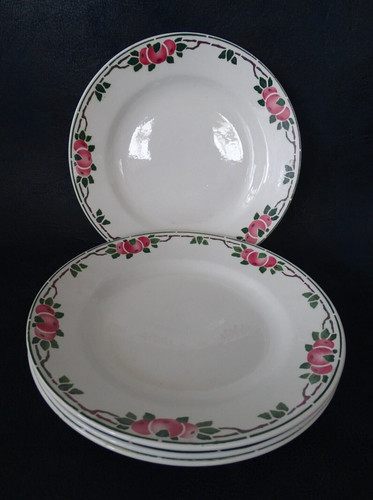 Assiettes amandinoise rare - l'amandinoise,