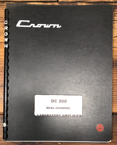 Crown 300 dc300 - crown,