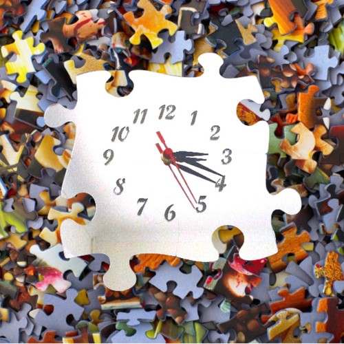 Puzzle forme silencieux tique - forme,