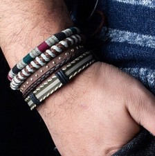 Ensemble  4 Bracelets  Homme