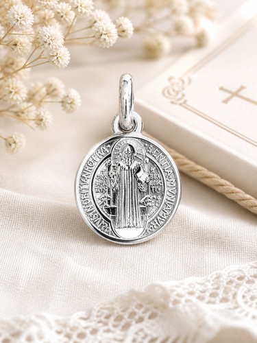 Médaille saint benoît - saint,