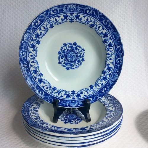Assiettes creuses jules - 6,