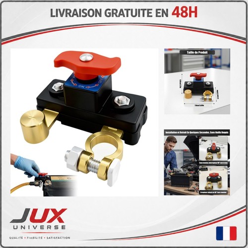 Coupe circuit batterie v - coupe-circuit,