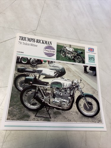 Triumph rickman 750 - rickman, trident