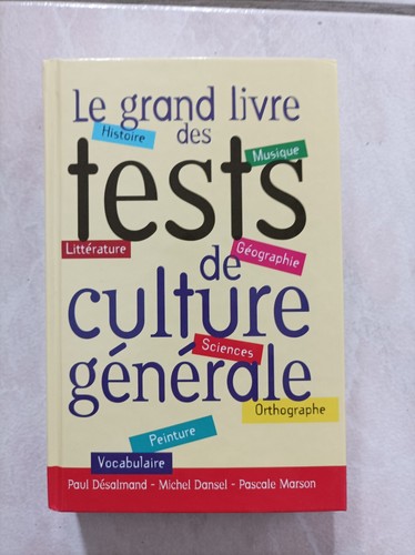 Grand livre des tests de - le,