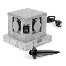 Prise jardin quadruple Prise