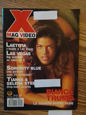 X Mag Vidéo N°24, 1993, Selena Steele, Star, sexy, charme, people, Bianca Trump