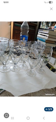 Lot verres à bière - verres,