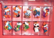 Kinder Surprise Lot 10 Figurines Fancy Fuxies + Boîte 1998 JRF