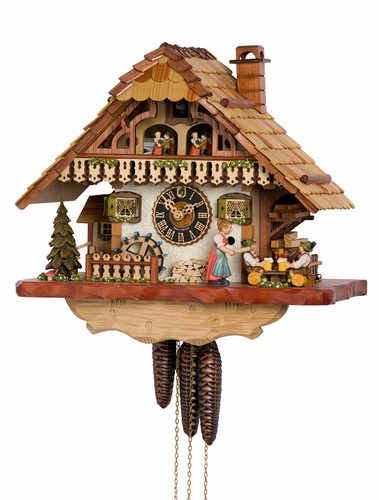 Horloge coucou la maison - à,