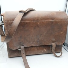 Ancienne sacoche EDF cuir –