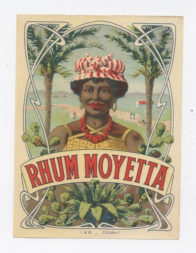 Ancienne étiquette rhum - Étiquette,