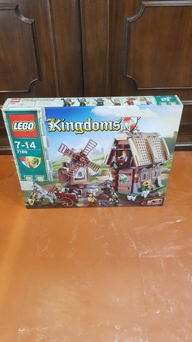 Lego 7189 mill village - mill, raid