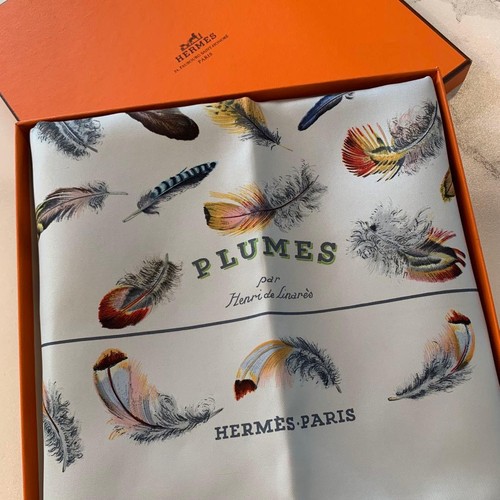 Foulard soie hermes carre - soie,