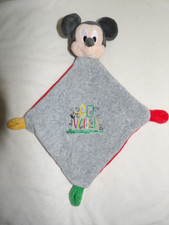 Doudou Disney Baby Mickey Gris