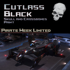 Star Citizen - Cutlass Black - Skull and Crossbones