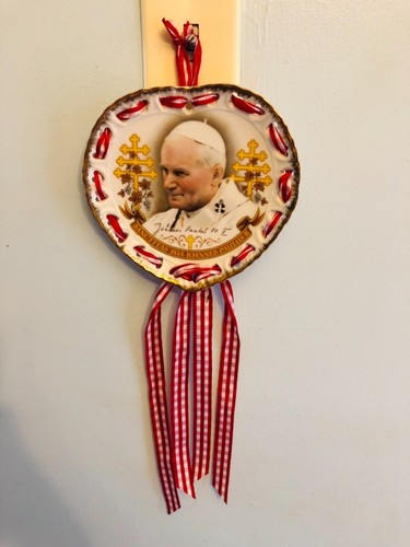 Pope john paul plate - john, ii