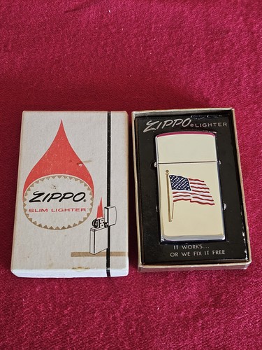 Briquet slim 1969 neuf boite - slim,