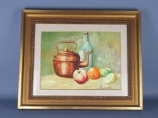 Huile Sur Toile Du XXe Siècle