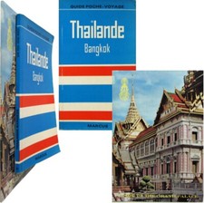 Guide poche voyage Marcus Thaïlande Bangkok 1977 + Grand Palace tourisme