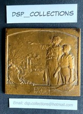 👀 RARE MEDAILLE PLAQUE